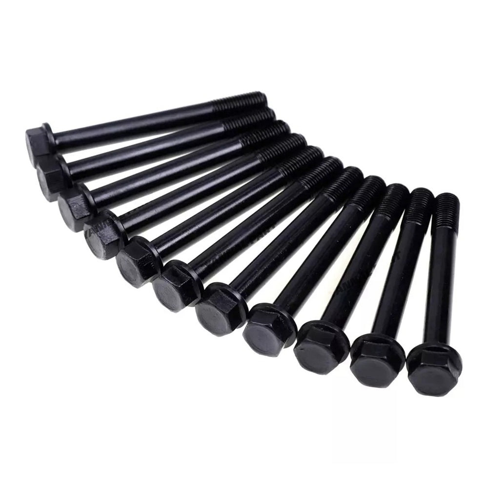11 PCS Cylinder Head Bolts 31A01-11100 for Mitsubishi Engine S3L S3L2 Cub Cadet Compact Tractor 7000 7200 7205 7260 7265 7360SS