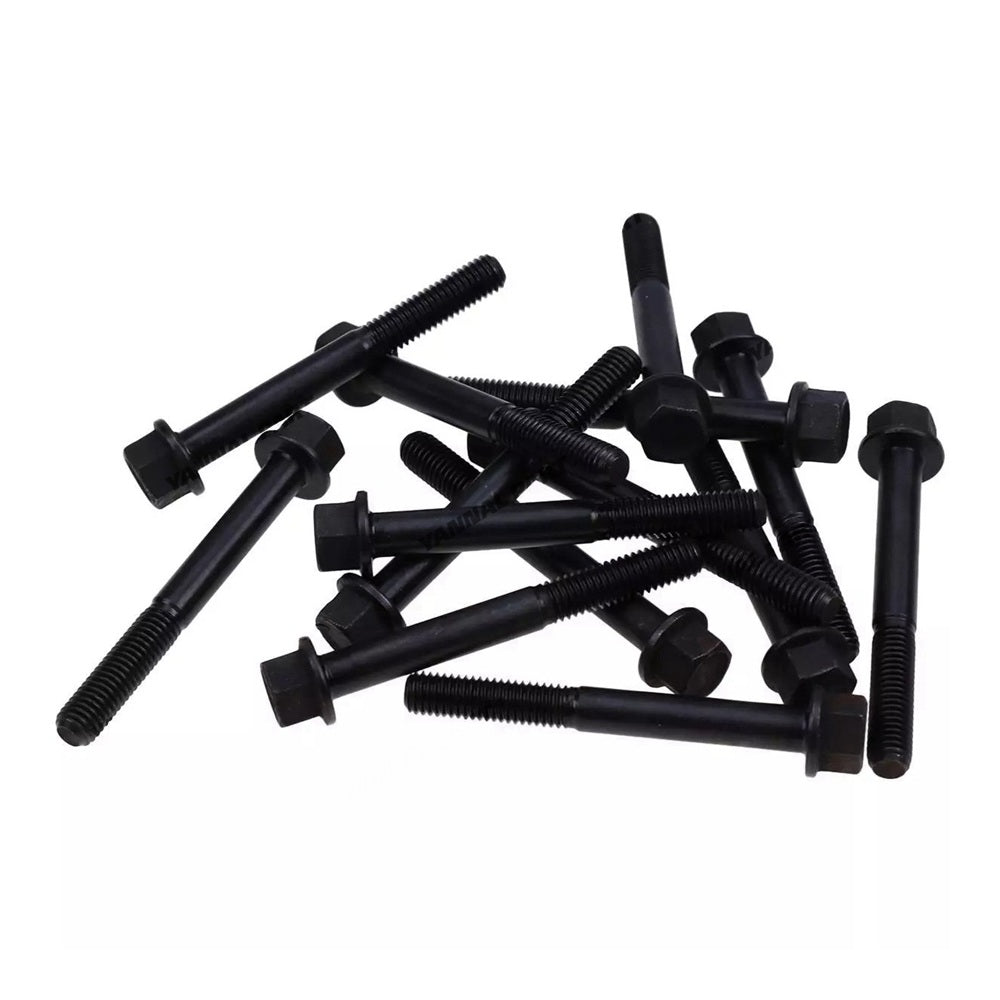 14 PCS Cylinder Head Bolt KB-14601-03450 for Kubota Engine D902 D722 Cub Cadet Garden Tractor 1512 1572 1772 1782 2182 782D 882