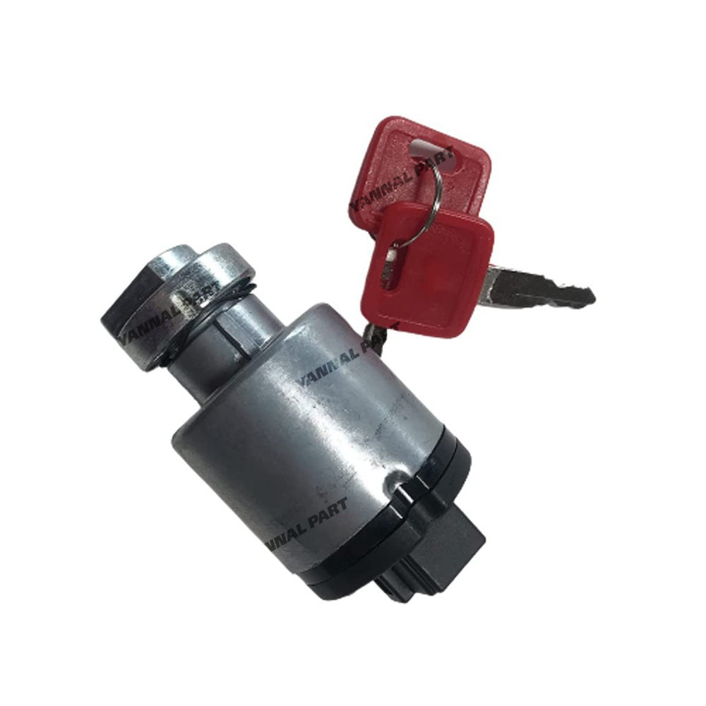 Ignition Switch With 2 Keys 4360297 Fit For Hitachi ZAX200-3 ZAX330-3 ZAX350-3 ZAX370-3 ZAX210-3 ZAX240-3