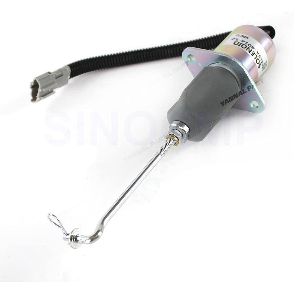 Aftermarket Woodward 12V SA-4014-12 Stop Solenoid Valve for Mitsubishi Generator Engine