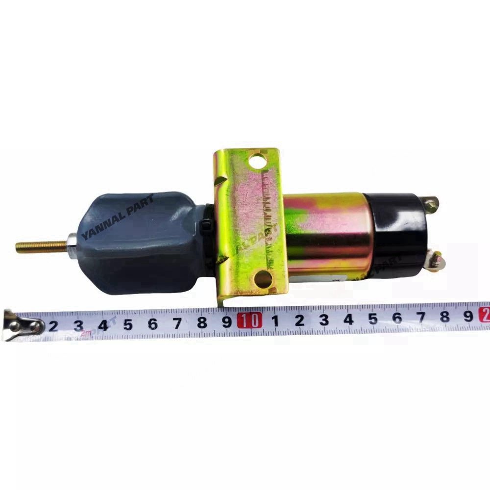 3 Terminals 12V Fuel Shutoff Solenoid 1504-12C2U1B1S1A replace Woodward