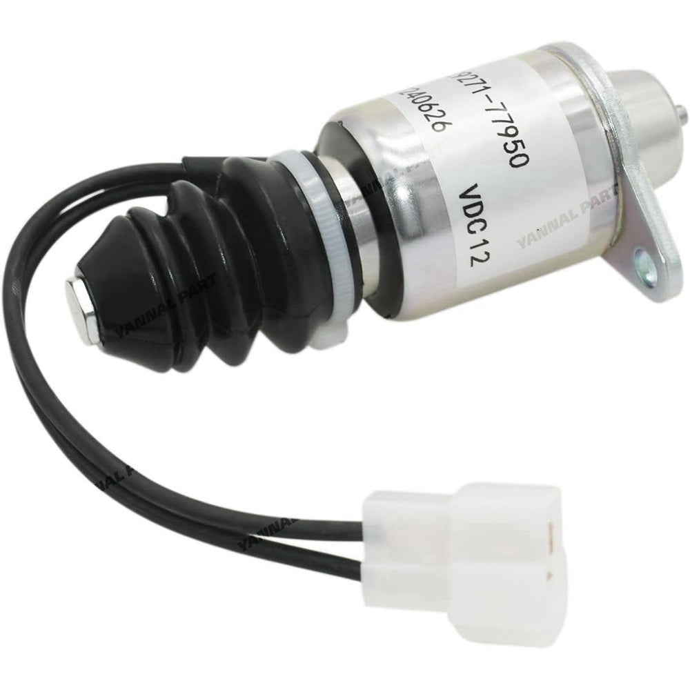 12V Shutoff Solenoid Valve 129271-77950 129209-77950 for Yanmar Marine Engine 2YM15 3YM30 3YM20 3JH5E 3JH4E 4JH4AE