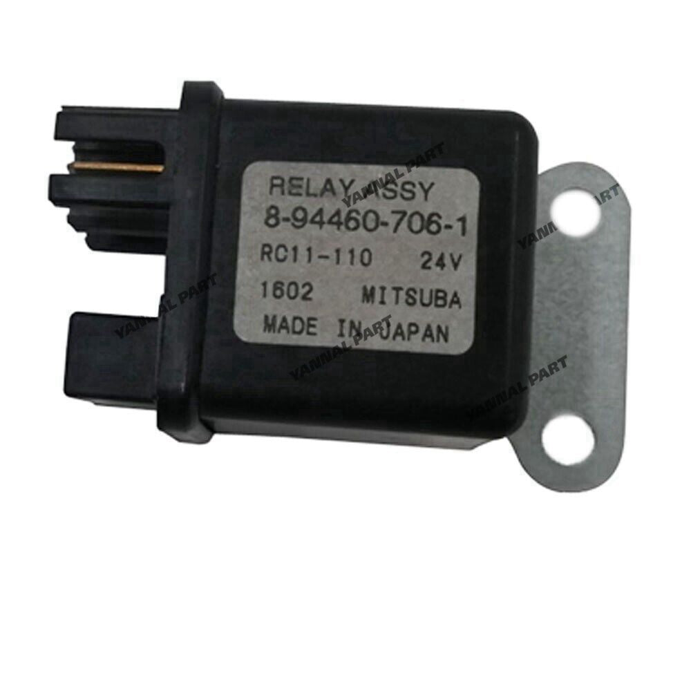 Relay 8944607061 Fit For John Deere Excavator 220DW 245GLC 225DLC 135D 450DLC 650DLC 135G 850DLC 670GLC 190GW 230GW 470GLC 870GLC