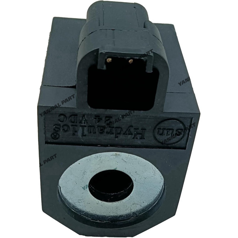 Solenoid Valve Coil XKBL-00028 Fit For Hyundai Excavator R16-9CA R17Z-9A R27Z-9 R55-7 R60CR-9 R80-7A R60CR-9A