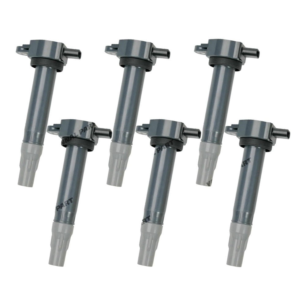 6 PCS Ignition Coil 4606869AA Fit For Dodge Charger Magnum Chrysler 300 V6 2.7L 3.5L 2006-2008