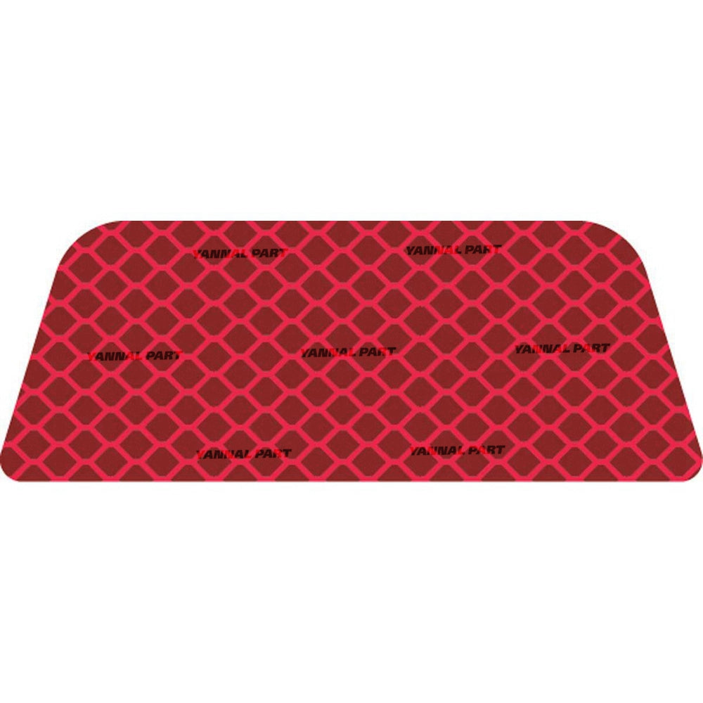 Part No. 7255522 Red Reflective Decal Fit For Bobcat