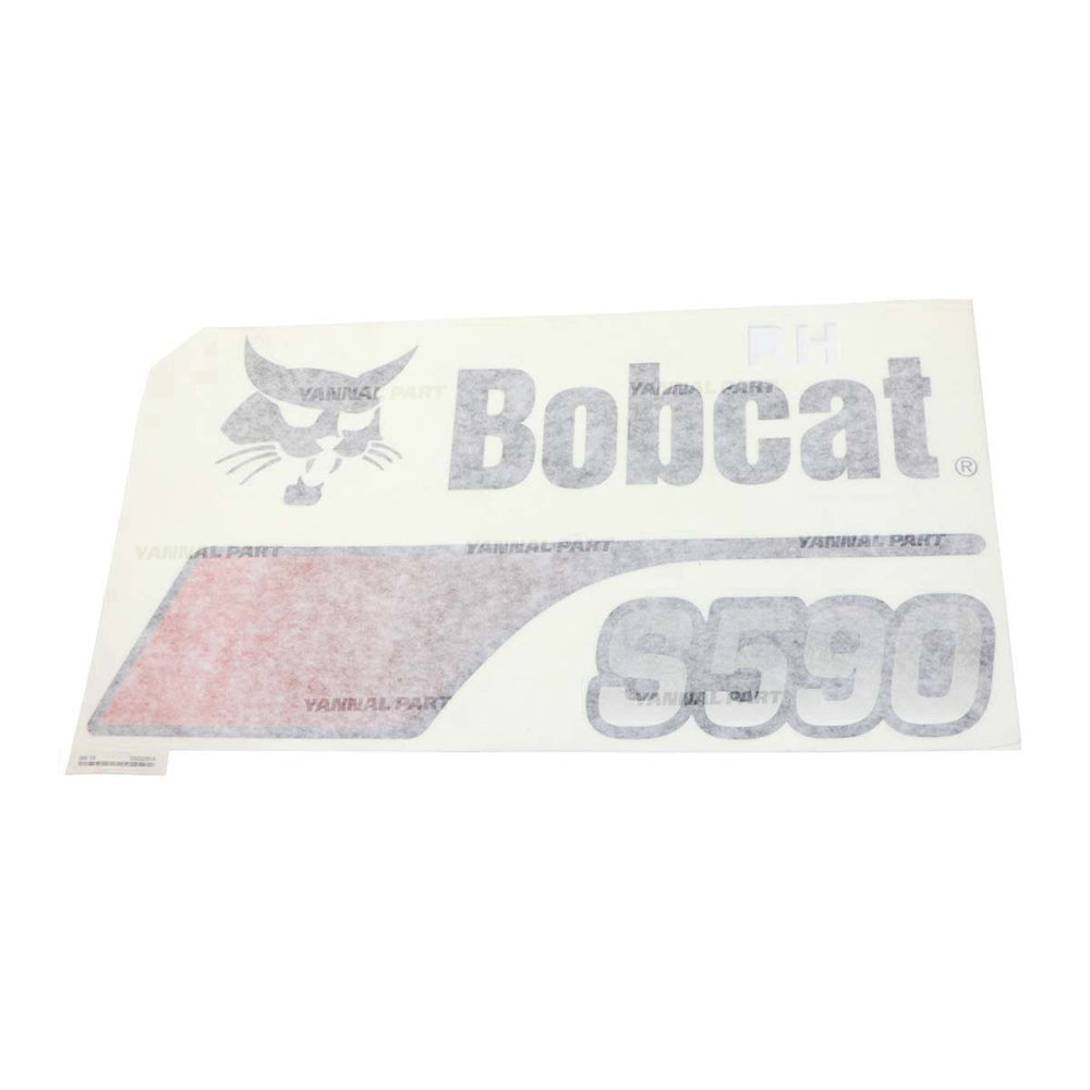 Part No. 7302831 S590 Model Decal Fit For Bobcat