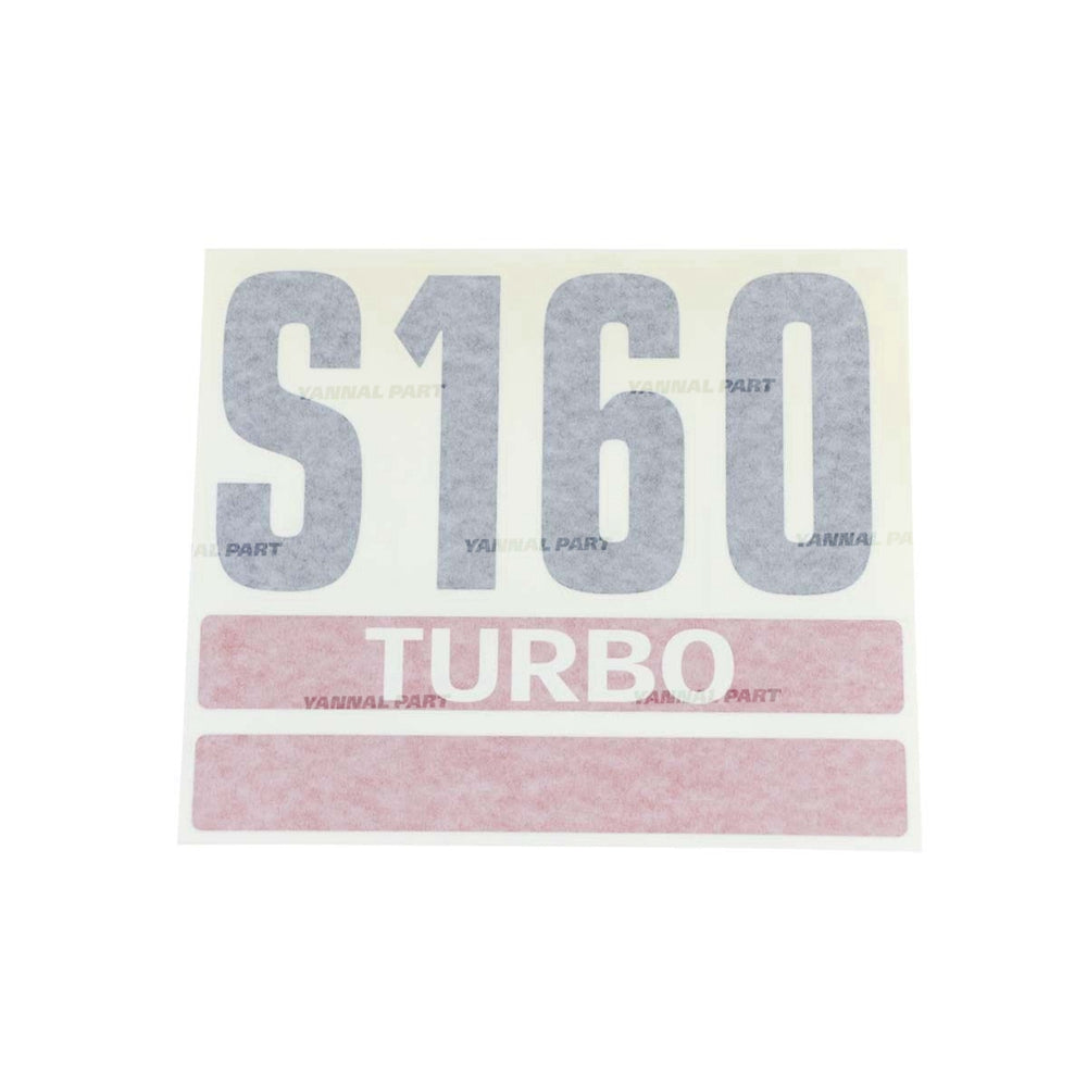 Part No. 6736704 S160 Model Decal Fit For Bobcat