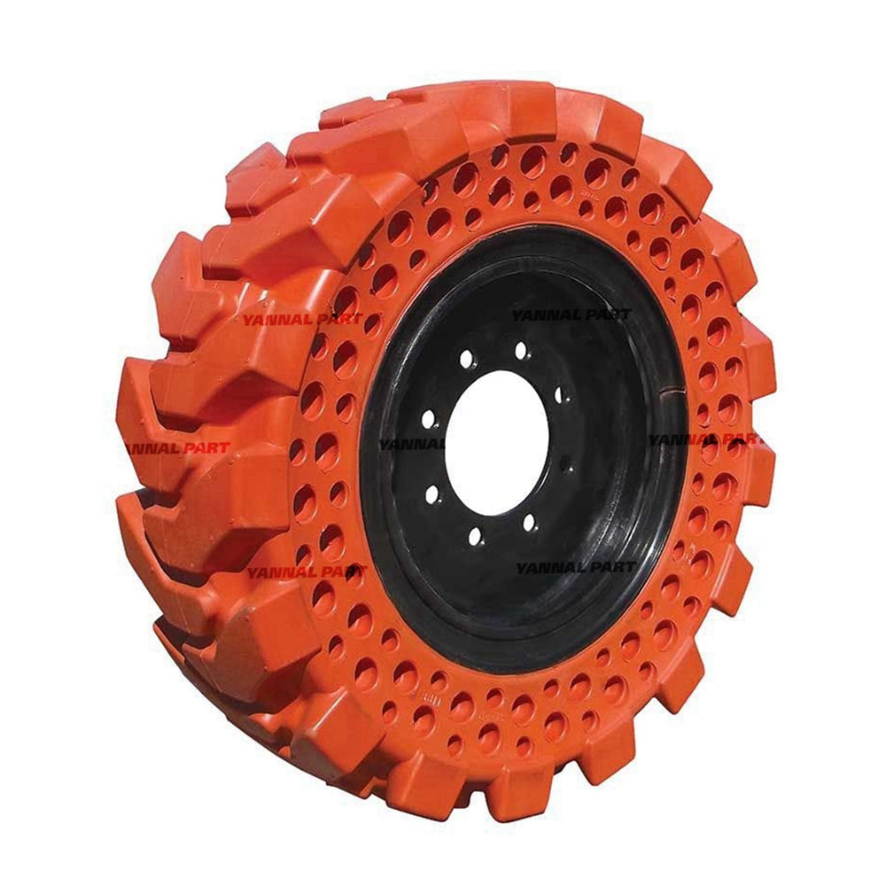 Part No. 7022983 10 X 16.5 (30X10) Non-Marking Orange Solid Tire, Left Fit For Bobcat