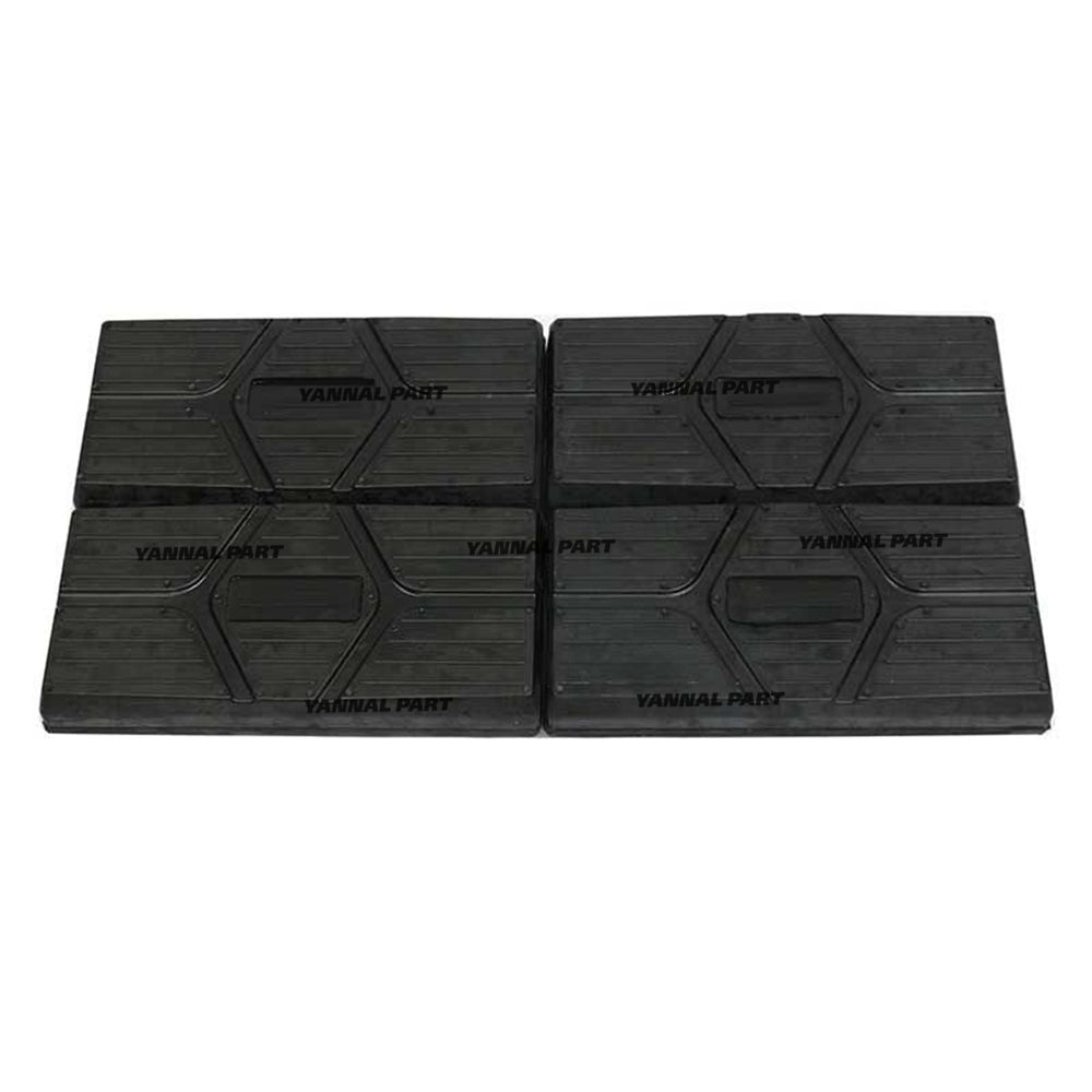 Part No. 7303900 Rubber Shoe Kit, 10 Inches Fit For Bobcat