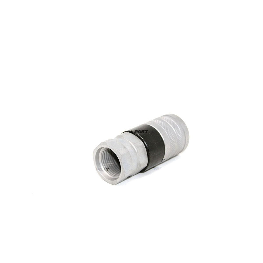 Part No. 7246797 Flat Faced Female Coupler, 1/2 body, 1-1/16 SAE thread Fit For Bobcat