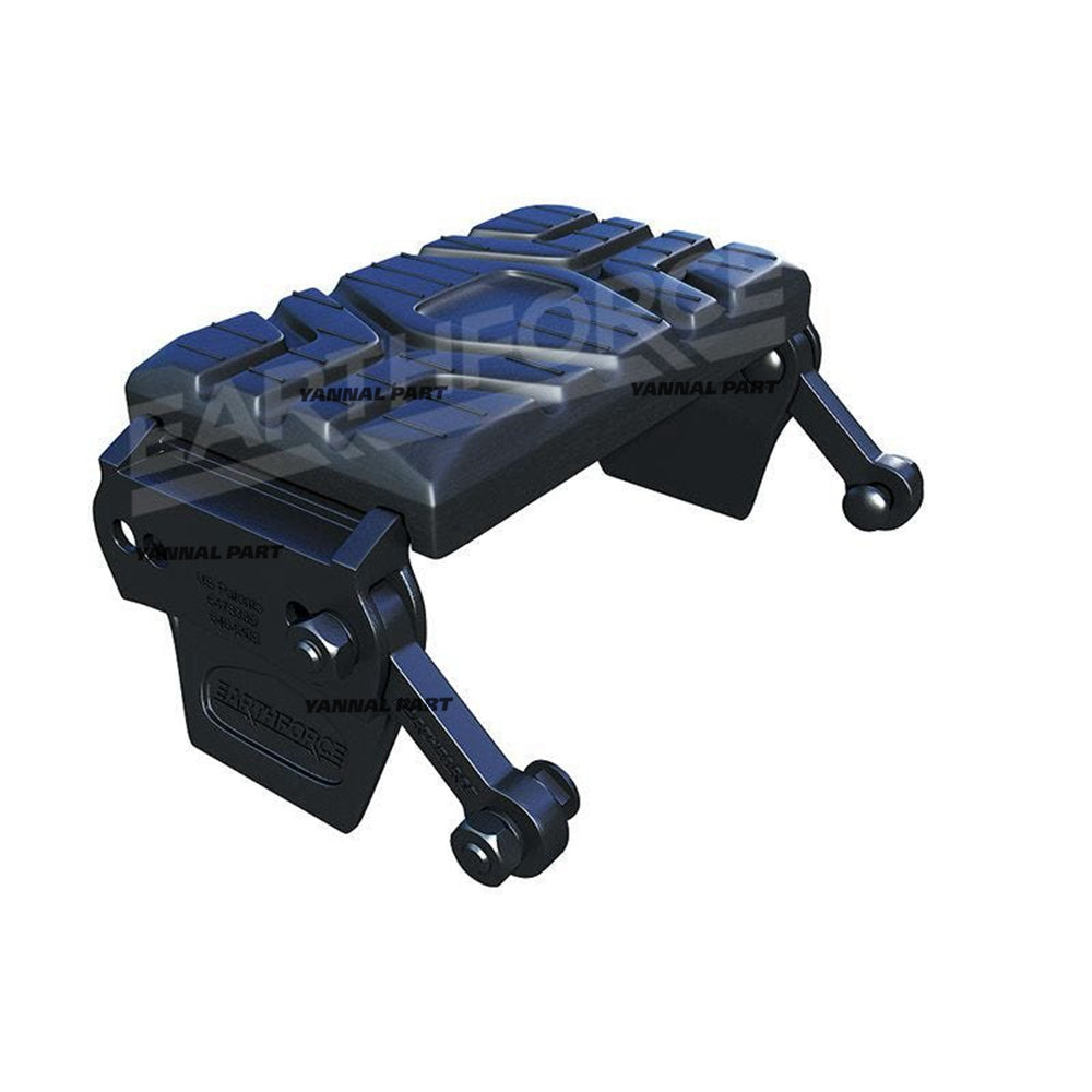 Part No. 7281285EF Over The Tire Track Link,? with Rubber Pad, 12 Inches Fit For Bobcat
