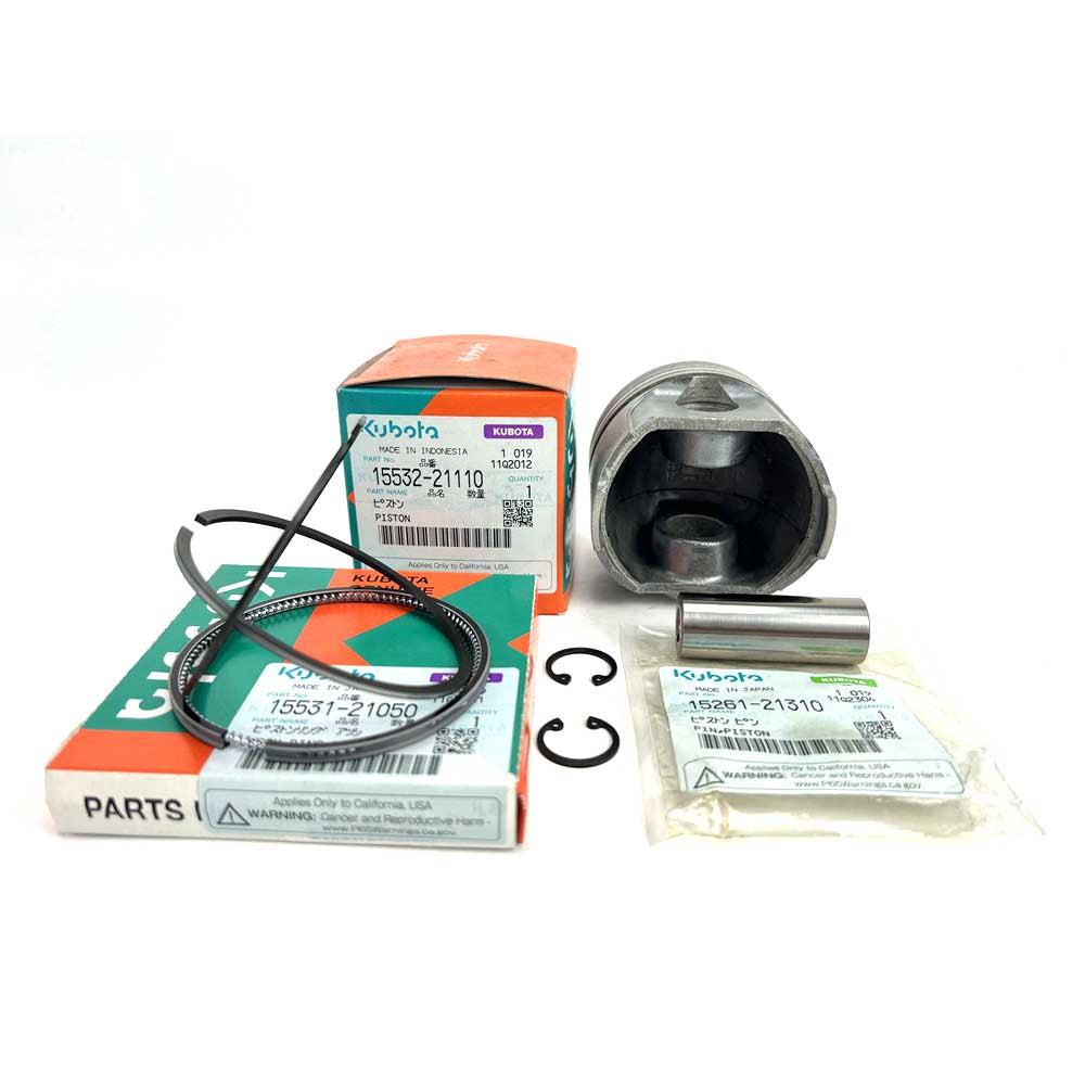 New Original 1PC V2403 Piston and Ring 1G868-21112 For Kubota Piston Set with Ring Eingine Part