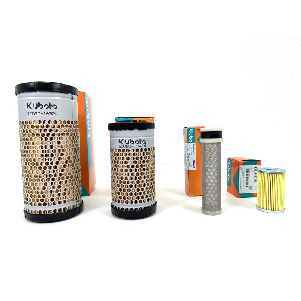 Nuevo 1 unidad de TC020-16324 de filtro de aire Original D1105 para accesorios de pieza de motor de filtro de aire Kubota