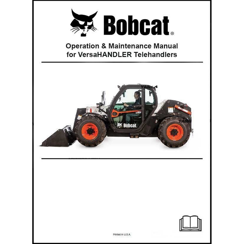 Part No. 7303208ENUS V519 Versahandler Operation and Maintenance Manual Fit For Bobcat