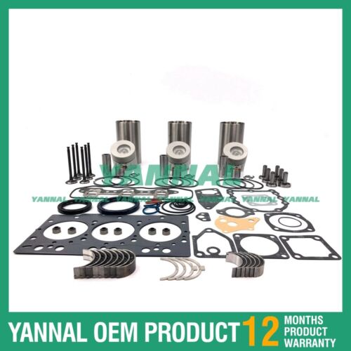 مجموعة إعادة بناء الإصلاح لـ Yanmar 3TNE78 مجموعة حشيات المكبس الدائرية للرأس بالكامل