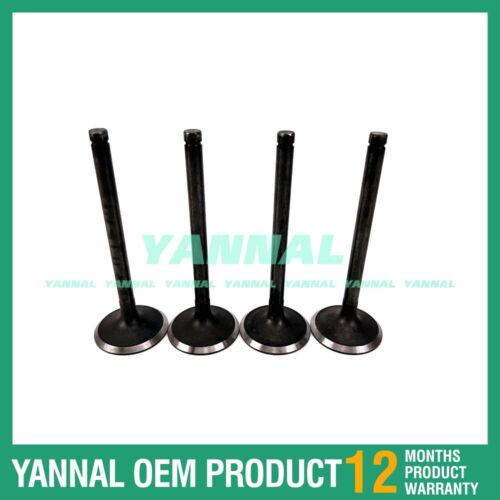 v¨¢lvula de admisi¨®n 4X 3B 13711-58040 para piezas de excavadora Toyota