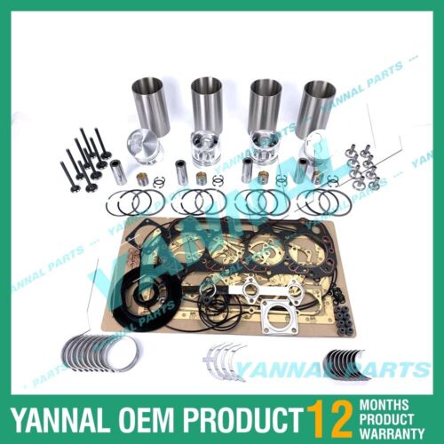 For Case SV185 Skid Steer DX55 Tractor N844LT-D Overhaul Rebuild Kit NEW
