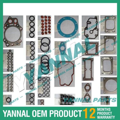 For Komatsu Full Gasket Kit DI 6D140 DI Direct injection Engine parts