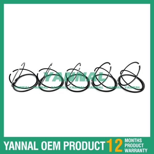 Juego de 5 anillos de pist¨®n de 0,5mm para piezas de motor Kubota F2302 (se ajusta a un motor)