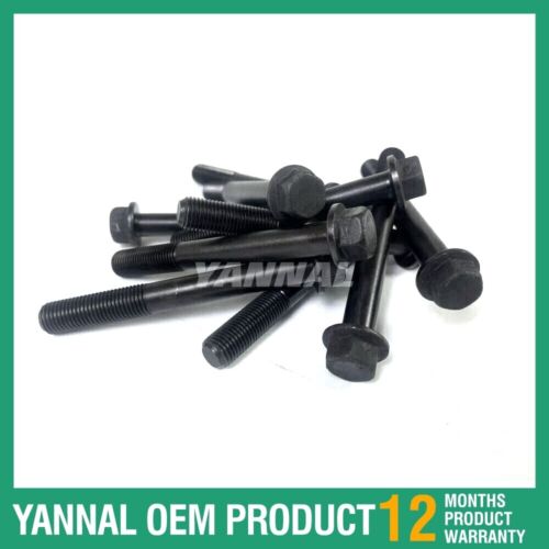 18 PCS V2403 Cylinder Head Screw For Kubota