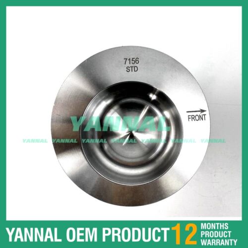 6 PCS Piston For Cummins 6BT-7156 Engine Part