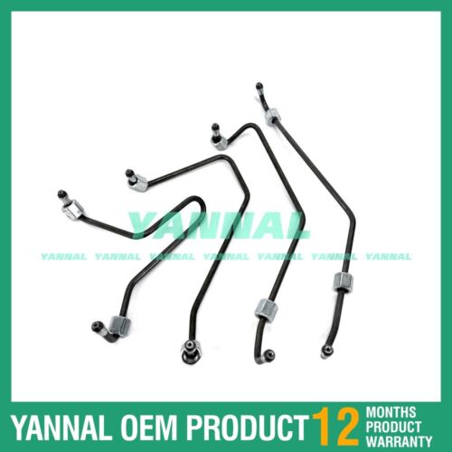 V3300-IDI Fuel Injection Pipe 1C010-53710 For Kubota Excavator Parts