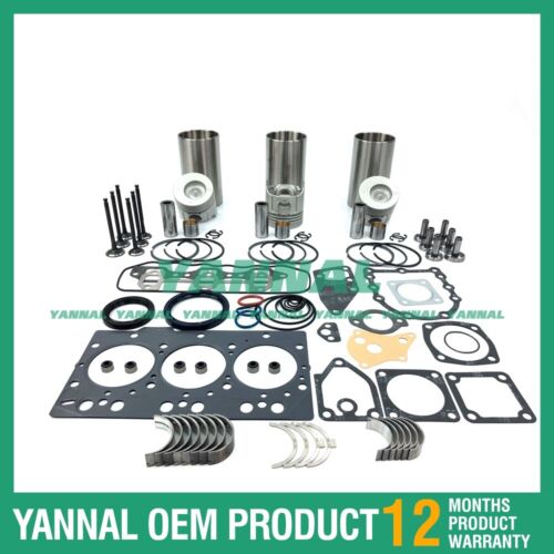 مجموعة إعادة بناء الإصلاح لـ Yanmar 3TNE78 مجموعة حشيات المكبس الدائرية للرأس بالكامل
