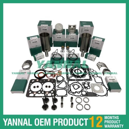 Z482 Engine Overhaul Rebuild Kit STD with Liner For Kubota T1600H Tractor