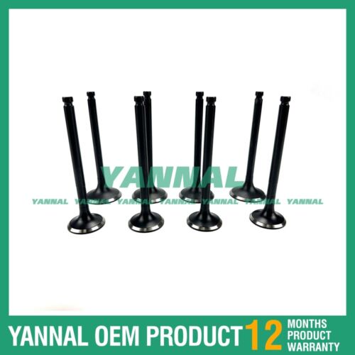 4TNE94 Intake Valve With Exhaust Valve For Yanmar Excavator Engine Parts