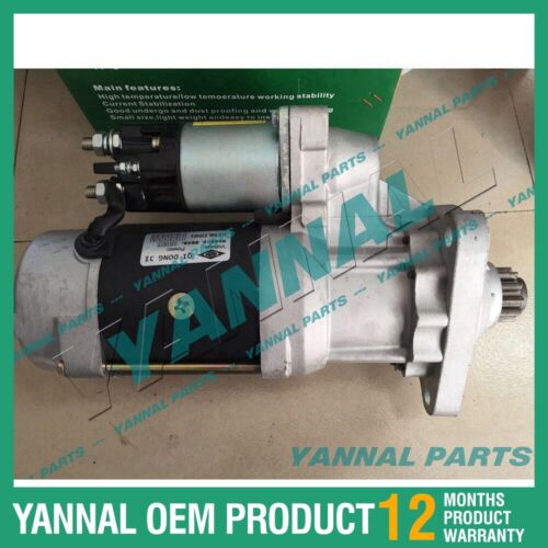 For Doosan Starter Motor DE12T Engine Spare Parts