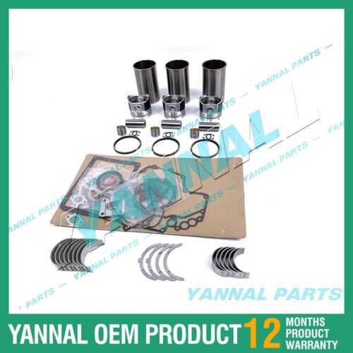3TNV86 Overhaul Rebuild Kit With Full Gasket Bearing Set For Yanmar Engine