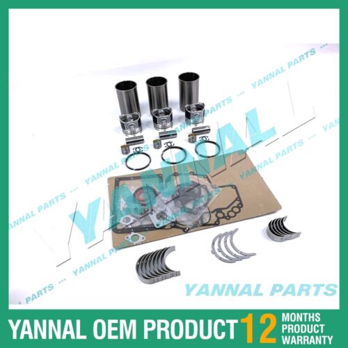 3TNV86 Overhaul Rebuild Kit With Full Gasket Bearing Set For Yanmar Engine