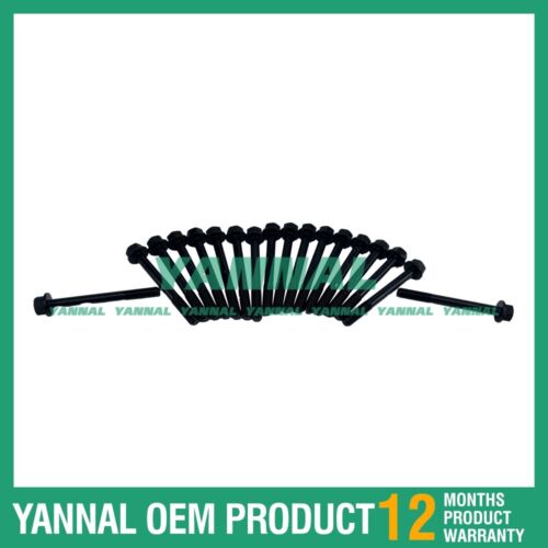 Perno de culata de 18 piezas para motor di¨¦sel Yanmar 4TNV94