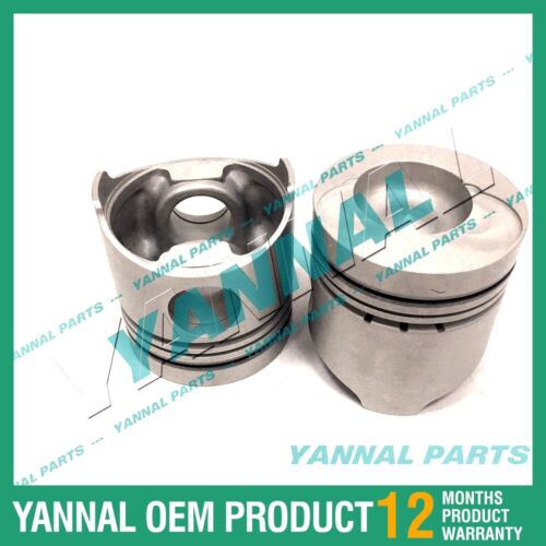 4x For Hino Piston With Pin STD W04CT Engine Spare Parts