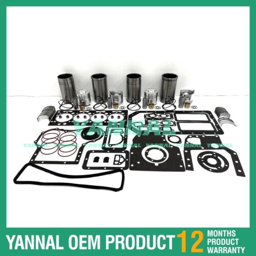 Overhaul Rebuild Kit With Gasket Set Bearing For Weichai N4105ZLDS2 Engine Part