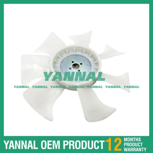 New V1505 Fan Blade 16285-74110 7 Blade 370mm For Kubota Engine Spart Part