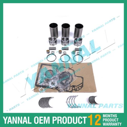 S3F Overhaul Rebuild Kit With Full Gasket Bearing Set For Mitsubishi Engine