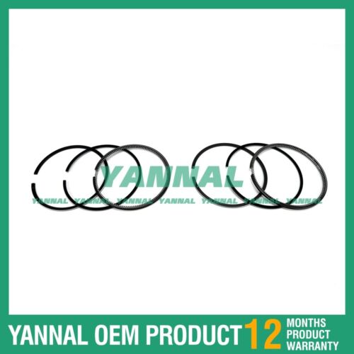 2 juegos de anillos de pist¨®n de 0,5 mm para piezas de motor Kubota Z650 (se ajusta a un motor)