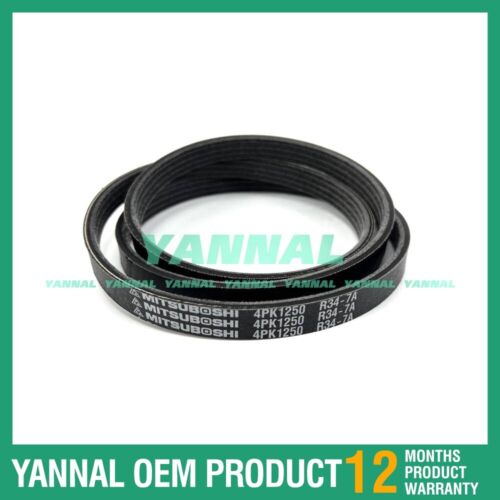 V3800-CR V Belt 1G377-97010 For Kubota Excavator Parts