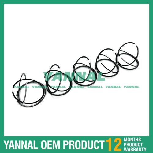 Juego de 5 anillos de pist¨®n de 0,5mm para piezas de motor Kubota F2302 (se ajusta a un motor)