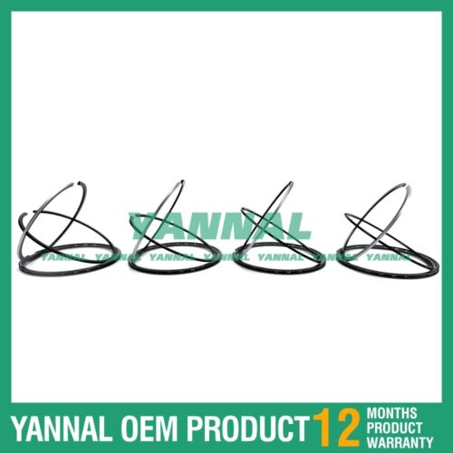 4 Set Piston Ring 0.5mm For Isuzu 4LE2 Engine Parts (fit one Engine)