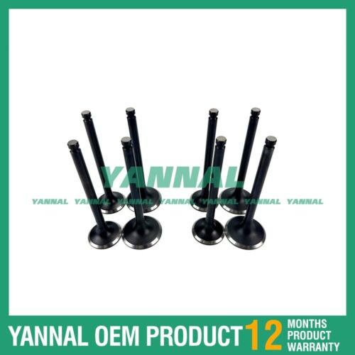 V¨¢lvula de admisi¨®n V1501 con v¨¢lvula de escape para piezas del motor de excavadora Kubota