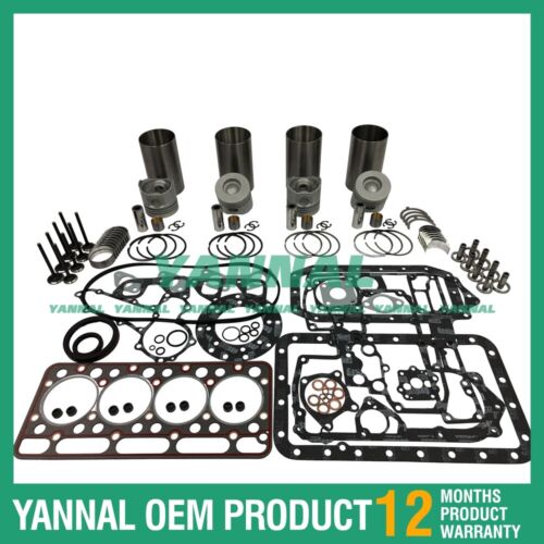 V1902 For Kubota Overhaul Rebuild Kit Piston Ring Full Head Gasket Set Bearing