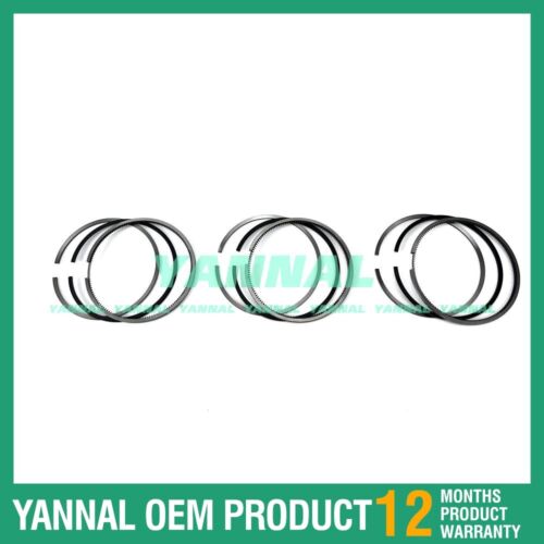 los aros del pist¨®n de 3X 3TNV80 fijaron STD 119E11-22500 para las piezas del excavador de Yanmar