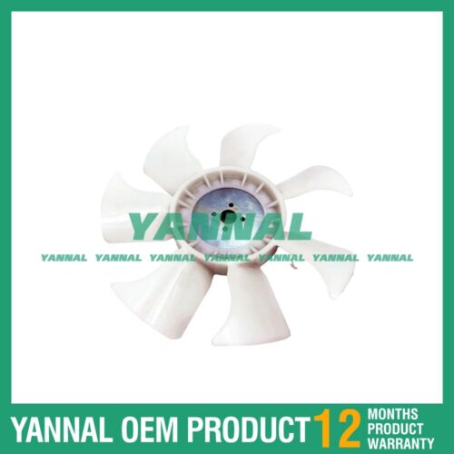 New V1505 Fan Blade 16285-74110 7 Blade 370mm For Kubota Engine Spart Part