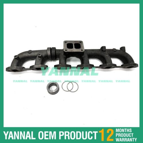6D34 Exhaust Manifold For Mitsubishi Excavator Parts
