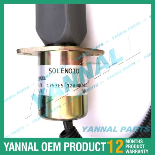 ل 12 فولت 1753ES-12A3UC5B1S1 إيقاف الملف اللولبي 12 فولت قطع غيار المحرك