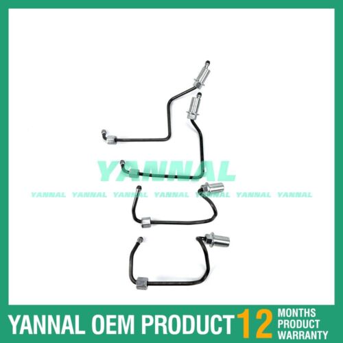 V2607 Fuel Injection Pipe 1J700-53710 For Kubota Excavator Parts