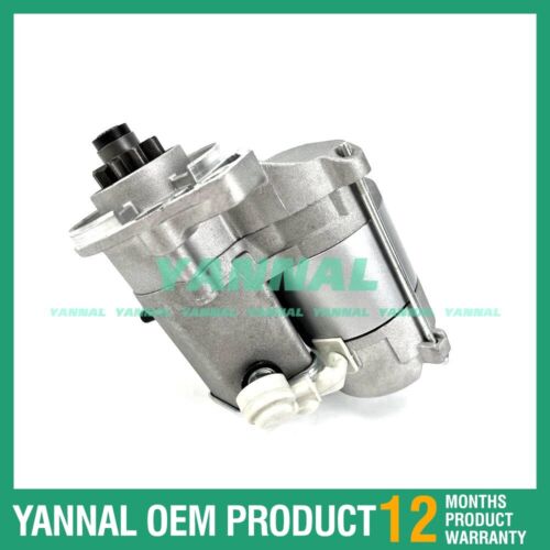 V2203 Starter Motor 17381-63012 For Kubota Excavator Parts